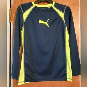 Puma Boys Long Sleeve Shirt